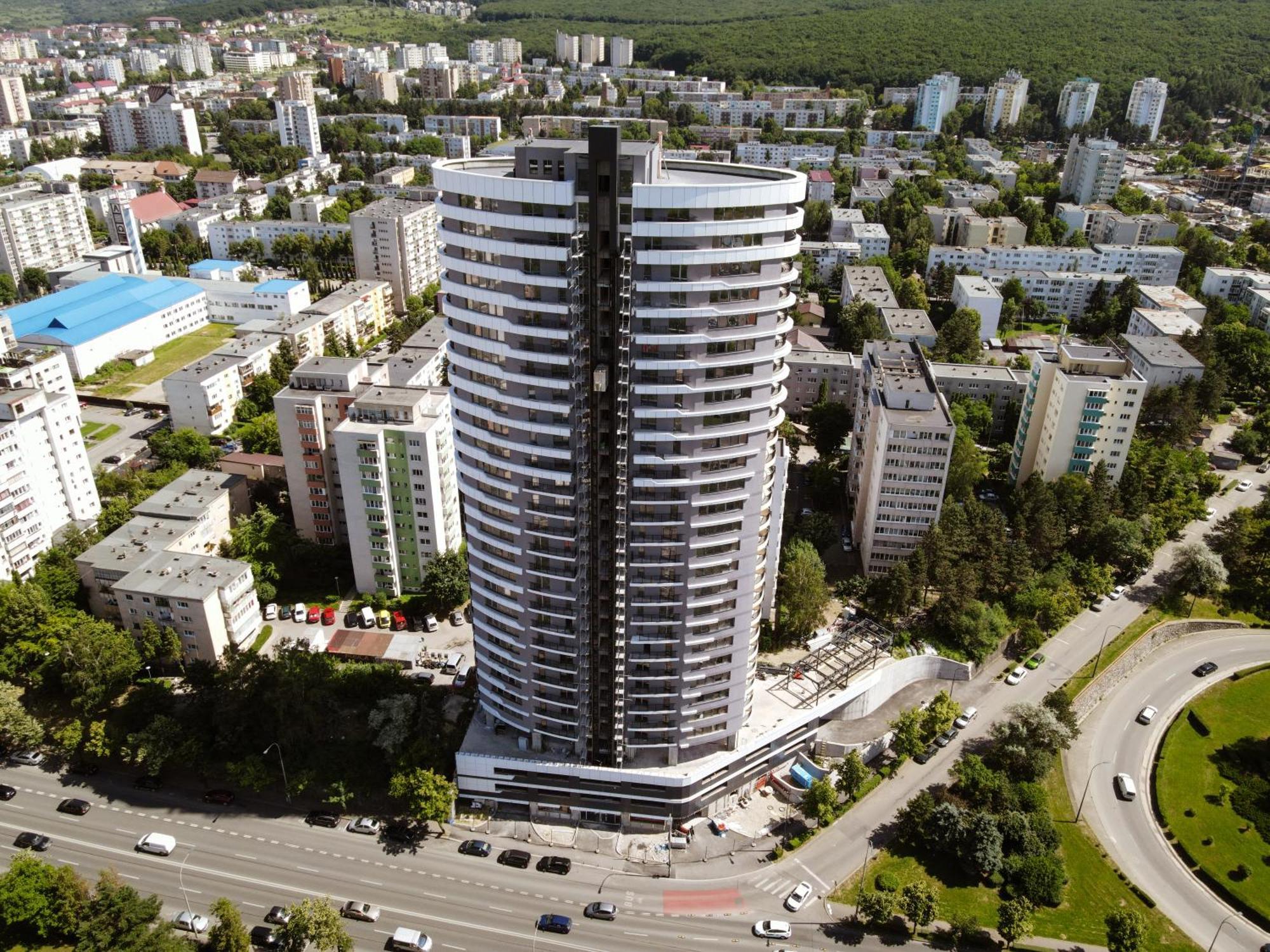 קלוז'-נאפוקה Boudoir 139 Apartments City Tower -18Th Floor מראה חיצוני תמונה